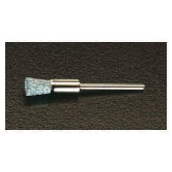 10mm[3mm軸]スチールワイヤーブラシ エスコ