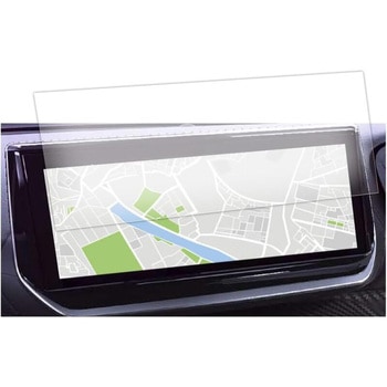 液晶保護フィルム プジョー 2008 / e-2008 10インチ 対応 ARクリスタルプロ ARコート 低反射 光沢 指紋防止 互換品 メディアカバーマーケット