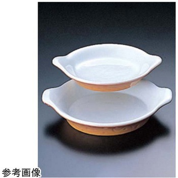 ロイヤルオーブンウェアー 浅型丸耳付グラタン皿 No.605 - ROYALE(ロイヤル)[厨房用品/食器]