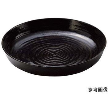 電磁用ドラ鉢 黒アメ釉 砺波商店