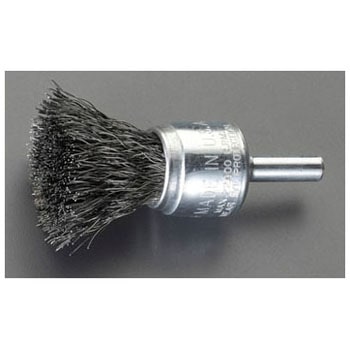 13mm 軸付ワイヤーブラシ エスコ