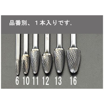 6x16mm[6mm軸]超硬カッター エスコ