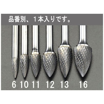 6x16mm[6mm軸]超硬カッター エスコ