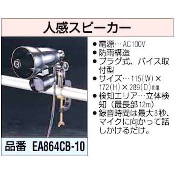 人感スピーカー エスコ