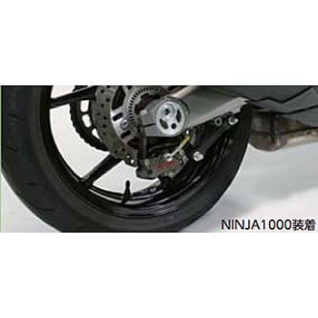 リア キャリパーサポート [BLK] (BREMBO 2P&STDローター径)