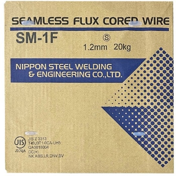 SM-1F (Φ1.2*20 S表示) フラックス入りワイヤSM-1F 日鉄溶接工業(旧日鉄住金) ワイヤー径1.2mm 1箱(20kg) -  【通販モノタロウ】