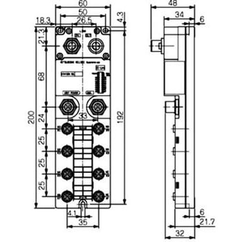 防水コネクタタイプ 入力ユニット AJ65FBTAシリーズ 三菱電機