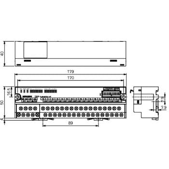 ネジ端子台タイプ 出力ユニット AJ65SBTBシリーズ 三菱電機 PLC拡張 