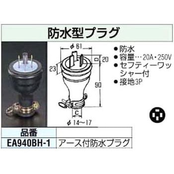 防水型プラグ エスコ