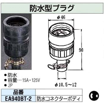 防水型コネクター エスコ