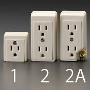 EA940CJ-2A �ڒn�`�R���Z���g [2��] �G�X�R 15A 125V 03667167