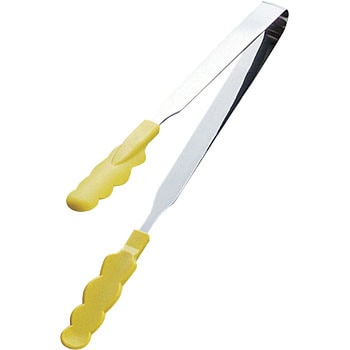 18-0 抗菌耐熱カラートング スリム 大 25cm EBM(江部松商事)