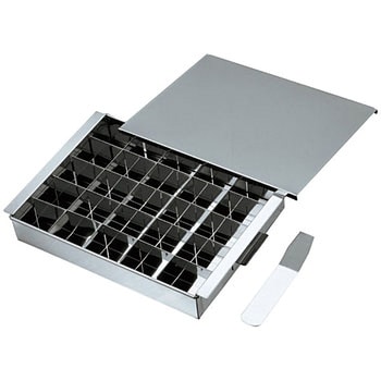 18-0 仕切付 玉子ドーフ器(蓋付) EBM