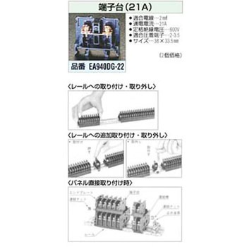 21A 端子台 エスコ