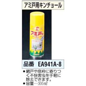 網戸用キンチョール エスコ 虫よけスプレー 通販モノタロウ Ea941a 8