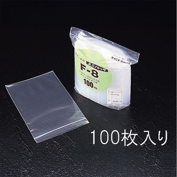 240x340mm チャック付ポリ袋 - エスコ