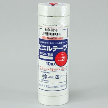 EA944NP-6 19mmx10m ビニールテープ エスコ 03672767