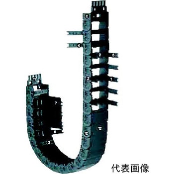 エナジーチェーン ケーブル保護管 内幅100mm 外幅113.5mm 曲げ半径R100mm 1400.100.100.0シリーズ - Igus(イグス)