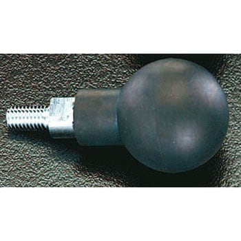 M6x13mm ゴム 回転グリップ エスコ