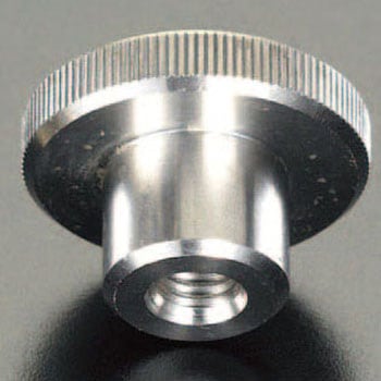 M6x24mm ステンレス製 雌ねじノブ エスコ