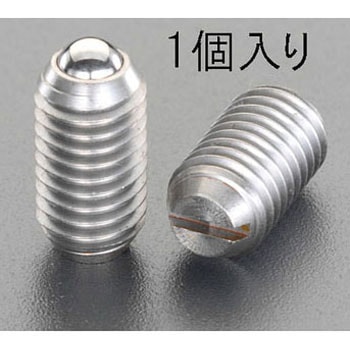 M10x21.0mmステンレス ミニボールプランジャー エスコ