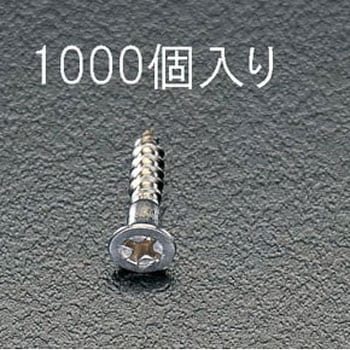 ステンレス製 皿頭 木ねじ エスコ