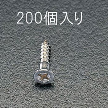 ステンレス製 皿頭 木ねじ エスコ