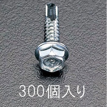 六角頭 ピアスビス(鉄/ユニクローム) エスコ