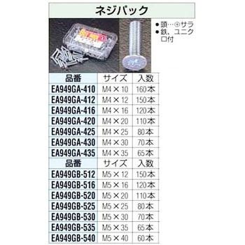 4x35mm ねじパック エスコ