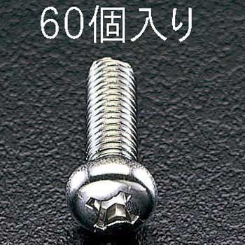 M4x20mm ナベ頭小ネジ[ステンレス] エスコ