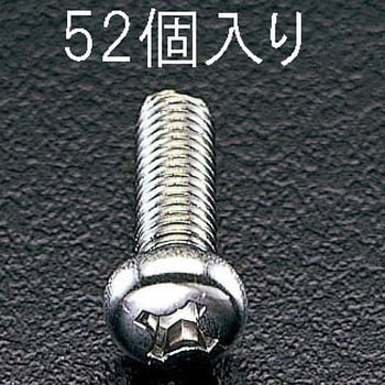 M4x25mm ナベ頭小ネジ[ステンレス] エスコ