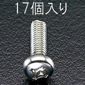 M5x50mm ナベ頭小ネジ[ステンレス] エスコ