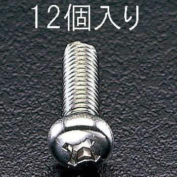 M6x50mm ナベ頭小ネジ[ステンレス] エスコ