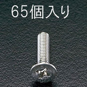 皿頭小ネジ[ステンレス] エスコ