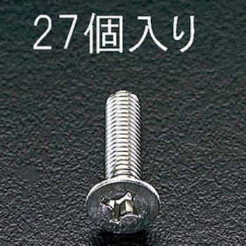 皿頭小ネジ[ステンレス] エスコ