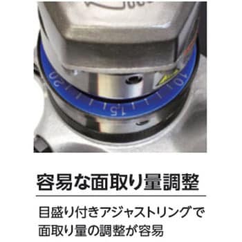 CLMB-0202 充電式面取り機 ミニベベラー 日東工器 DC36V - 【通販 