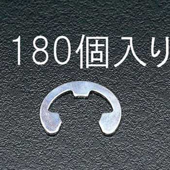 E リング(鉄/ユニクローム) エスコ