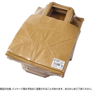 手提げ袋 未晒 50枚 ササガワ