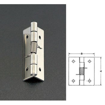 EA951CU-25 25mm ステンレス製スプリング入丁番 エスコ 幅32mm 1個