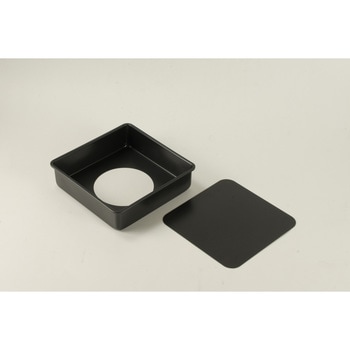 シリコーン加工スクエアケーキ焼型(底取れ式) ベストコ