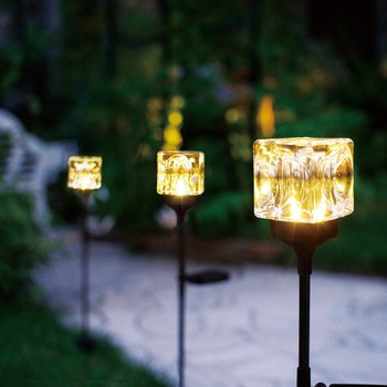 キューブ スティックソーラーガーデンライト キシマ