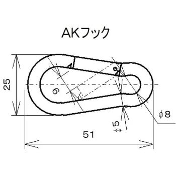 溶接チェーン カット品 ステンレス フック付 荷重50kg WCSRA10