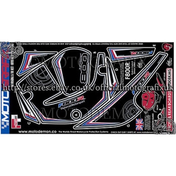 FRONT/REAR BODY PAD MOTO GRAFIX (モトグラフィックス)