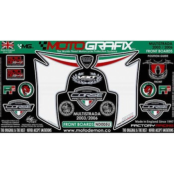 FRONT BODY PAD MOTO GRAFIX (モトグラフィックス)