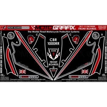 FRONT BODY PAD MOTO GRAFIX (モトグラフィックス)