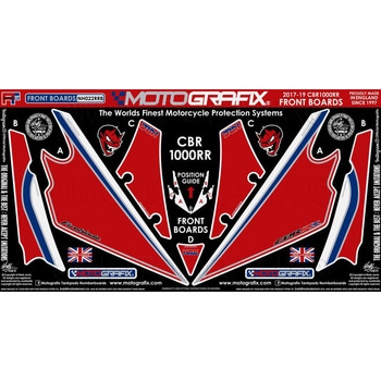 FRONT BODY PAD MOTO GRAFIX (モトグラフィックス)