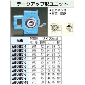 [UCT207]35mm テイクアップ型ユニット エスコ