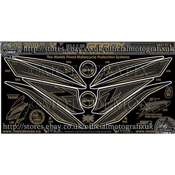 FRONT/REAR BODY PAD MOTO GRAFIX (モトグラフィックス)