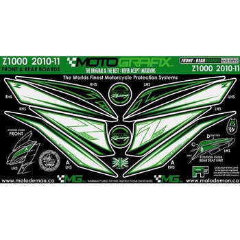 FRONT/REAR BODY PAD MOTO GRAFIX (モトグラフィックス)