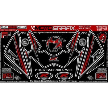 FRONT BODY PAD MOTO GRAFIX (モトグラフィックス)